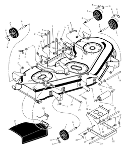 Part Location Diagram of 690550E700 Murray DISCONTINUED